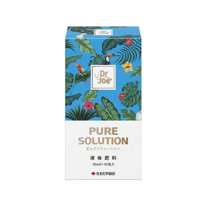住友化学園芸 Dr.Joe ピュアソリューション 液体肥料 10ml*10包 FC417TE-イメージ1