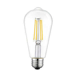 東芝 LEDフィラメント電球 E26口金 全光束810lm(6．5W普通電球サイズ) 電球色相当 LDF7L22-D-G/DC60V1-イメージ2