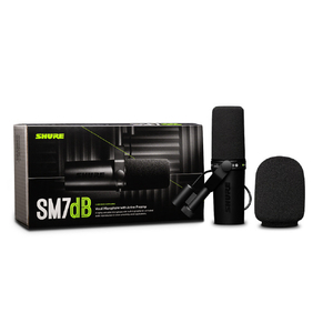 SHURE SM7DB ボーカル用ダイナミックマイクロホン(プリアンプ内蔵) SMシリーズ ブラック SM7DB-イメージ3