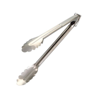 江部松商事 EBM/18-0 万能トング 極厚 ストッパーリング付 中 FC527LC-1166610