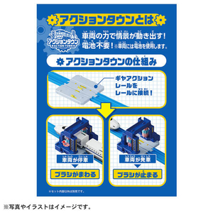 タカラトミー プラレール J-33 アクションタウン ぐるぐる洗車場 Pﾚ-ﾙJ33ｱｸｼﾖﾝﾀｳﾝｸﾞﾙｸﾞﾙｾﾝｼﾔ-イメージ4