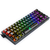 REDRAGON ゲーミングキーボード クリスタル 英語コンパクト クリアブラック(透明)軸 メカニカル 61KEY クリアブラック K617CTB-RGBTI-イメージ3