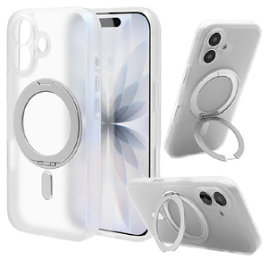 ラスタバナナ iPhone17用 ZEROSAFE 極 CIRCLE フロストホワイト 9702IP5AZSFWH-イメージ1