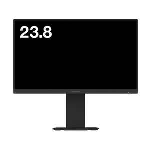 グリーンハウス 23．8型ワイドLAN対応LED液晶ディスプレイ ブラック GH-LCW24RH-BK-イメージ2