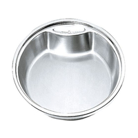 江部松商事 EBM/丸型・中華電磁サーバー専用ステンレスフードパン 40cm65-644 FC568LK-3885700