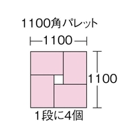 積水テクノ成型 FC688HH4053125 TRW型コンテナ TRW42B 青 |エディオン