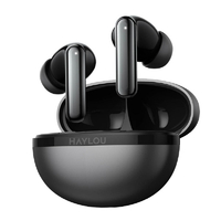 Haylou Flowbuds N50 ノイズキャンセリング完全ワイヤレスイヤホン Black HL-HT02-BK