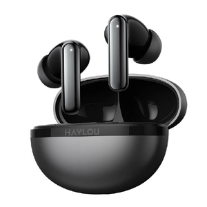Haylou Flowbuds N50 ノイズキャンセリング完全ワイヤレスイヤホン Black HL-HT02-BK-イメージ1