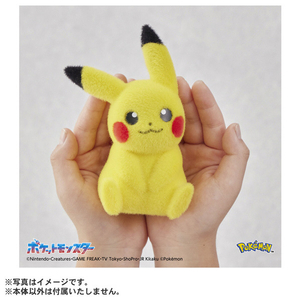 タカラトミー ポケットモンスター てのひらピカチュウ ぽけふわ ピカチュウ ﾃﾉﾋﾗﾋﾟｶﾁﾕｳﾎﾟｹﾌﾜ-イメージ2