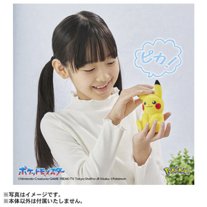 タカラトミー ポケットモンスター てのひらピカチュウ ぽけふわ ピカチュウ ﾃﾉﾋﾗﾋﾟｶﾁﾕｳﾎﾟｹﾌﾜ-イメージ6