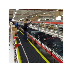 Ｊｕｓｔｒｉｔｅ NOTRAX/疲労軽減マット クッショントラックス ブラック&イエロー 600×910 FC638HE-1030187-イメージ2