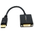 シネックスインフォテック DisplayPort - DVI変換アダプタ ブラック DP2DVI2-イメージ1