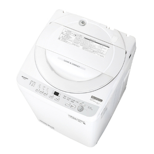 シャープ 6．0kg全自動洗濯機 シルバー系 ES-GE6J-S-イメージ13