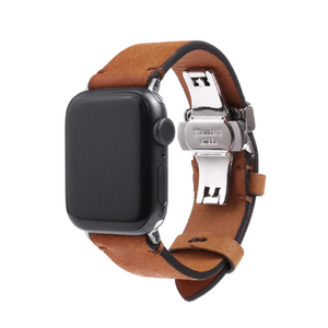 ABBI SIGNATURE Apple Watch用MARGOTイタリアンレザーバンド(49/46/45/44/42mm) ブラウン ABS27687AW-イメージ2