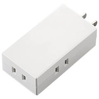 エレコム トリプルタップ(モバイルタイプ・3個口) ホワイト T-TR06-2300WH