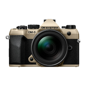 OM SYSTEM デジタル一眼カメラ・12-45mm F4.0 PROレンズキット OM-5 Mark II サンドベージュ OM-5MARKII12-45MMKITBEG OM SYSTEM デジタル一眼カメラ・12-45mm F4.0 PROレンズキット OM-5 Mark II サンドベージュ OM-5MARKII12-45MMKITBEG