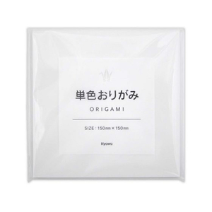 協和紙工 単色おりがみ しろ 1セット(70枚入) FCF515C-7-8007-23-イメージ1