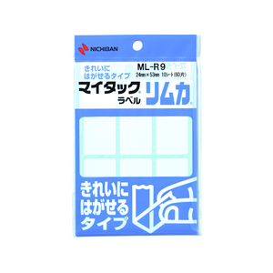 ニチバン マイタックラベル リムカ 24×53mm 6片×10シート F802683-ML-R9-イメージ1