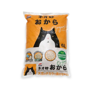 コーチョー ネオ砂 おから オーガニック 6L FCD711L-イメージ1
