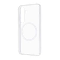 レイアウト Galaxy S25用Like standard MagSafe対応 マグネットアクセサリー対応 衝撃吸収 バンパー ハイブリッドケース クリア RT-GS25MG2/CM