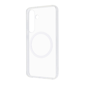 レイアウト Galaxy S25用Like standard MagSafe対応 マグネットアクセサリー対応 衝撃吸収 バンパー ハイブリッドケース クリア RT-GS25MG2/CM-イメージ1