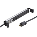 サンワサプライ サーバーラック用コンセントバー1U(20A) ブラック TAP-SVSL206-1U