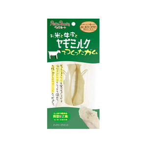 ペッツルート ヤギミルクガム骨型 M 2本 FCN4803-604356-イメージ1