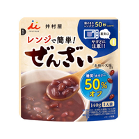 井村屋 レンジで簡単 糖質・カロリー50%オフぜんざい 140g FCJ190F--
