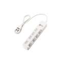 エレコム ほこり防止シャッター付 省エネタップ(4個口・1．0m) ホワイト T-E6A-2410WH