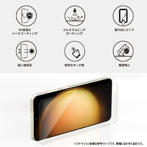 araree Galaxy S24 Ultra用CORE 液晶保護ガラスフィルム(2枚入り) AR26687S24U-イメージ4