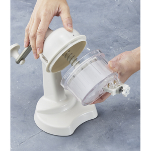 ラドンナ ふわふわかき氷器 TOFFY パンナホワイト K-HIS1-PAW-イメージ7