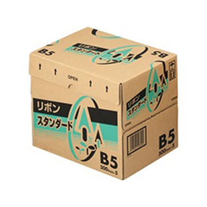 新生紙パルプ商事 リボンスタンダード 500枚×5冊 FCF637K-7-2789-03-イメージ1