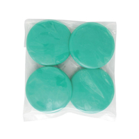 ミツヤ カラーマグネット 40mm 緑 4個入×100 FC12824-CM40-4P-GR