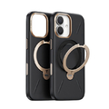 ＴＯＲＲＡＳ iPhone１７用 複合素材ＰＣ＋ＴＰＵケース ＴＯＲＲＡＳ ＯＳＴＡＮＤ Ｑ３ レザートーン ブラック X00FX3071