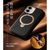 ＴＯＲＲＡＳ iPhone１７用 複合素材ＰＣ＋ＴＰＵケース ＴＯＲＲＡＳ ＯＳＴＡＮＤ Ｑ３ レザートーン ブラック X00FX3071-イメージ4