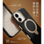 ＴＯＲＲＡＳ iPhone１７用 複合素材ＰＣ＋ＴＰＵケース ＴＯＲＲＡＳ ＯＳＴＡＮＤ Ｑ３ レザートーン ブラック X00FX3071-イメージ5