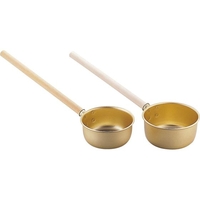アルマイト水杓子 15cm (1100cc) 15cm外径155×高さ72mm柄340mm1100cc FCL4508-017294015