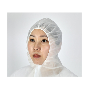 トラスコ 不織布使い捨て保護服（１層・目付４５ｇ軽量タイプ）　Ｍサイズ TPS-M-1A-イメージ3