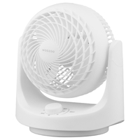 アイリスオーヤマ マカロン型サーキュレーター メカ式 ホワイト KCF-MKM151EC-W