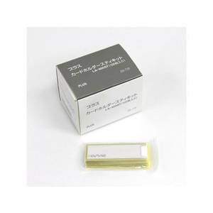 プラス 粘着剤付 カードホルダー スティキット 70×20mm100枚 FCC8503-33731/NO.400-イメージ2