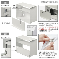 ナカムラ WLAS95111 WALL テレビスタンド A2対応 デバイスワゴン