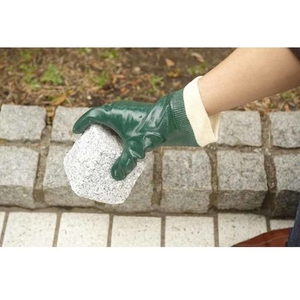 ショーワグローブ 塩化ビニール手袋裏布付 No50軽快手袋ハイロン 緑 M FC221FK-3563278-イメージ4