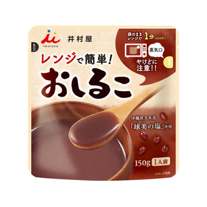 井村屋 レンジで簡単 おしるこ 150g FCJ192F---イメージ1