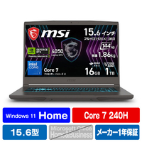 MSI ノートパソコン Thin 15 B2RV コスモスグレイ THIN-15-B2RVE-6959JP