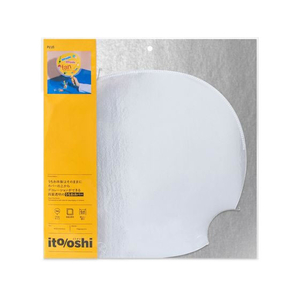 プラス ito／oshi うちわカバー デコレーション用 両面透明 FC316ST-91246FL-305CF-イメージ2
