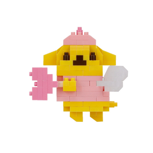 カワダ ナノブロック ポムポムプリン 夢みるエンジェル ポムポムプリン 夢みるエンジェル NBCC278ﾌﾟﾘﾝﾕﾒﾐﾙｴﾝｼﾞｴﾙ-イメージ4