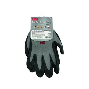 3M 一般作業用コンフォートグリップグローブ グレー Lサイズ FC758YX-1615940-イメージ1