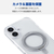 エレコム iPhone 16用ハイブリッドケース MAGKEEP スタンド グレー PM-A24AMAGSTGY-イメージ8