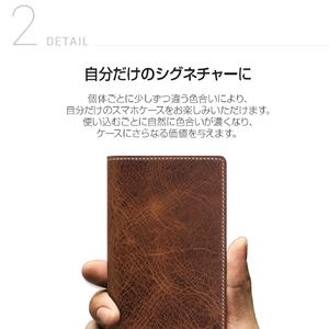 SLG Design iPhone XR用ケース Badalassi Wax case レッド SD13689I61-イメージ4