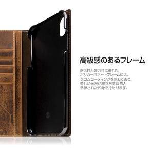 SLG Design iPhone XR用ケース Badalassi Wax case レッド SD13689I61-イメージ7